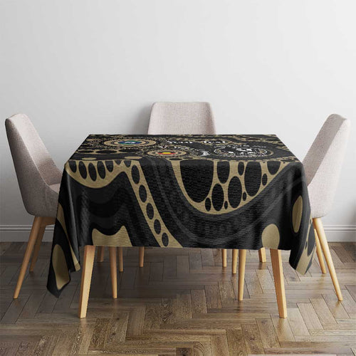 Collingwood NAIDOC Week 2026 Personalised Tablecloth 50 Years of Deadly Aboriginal Art