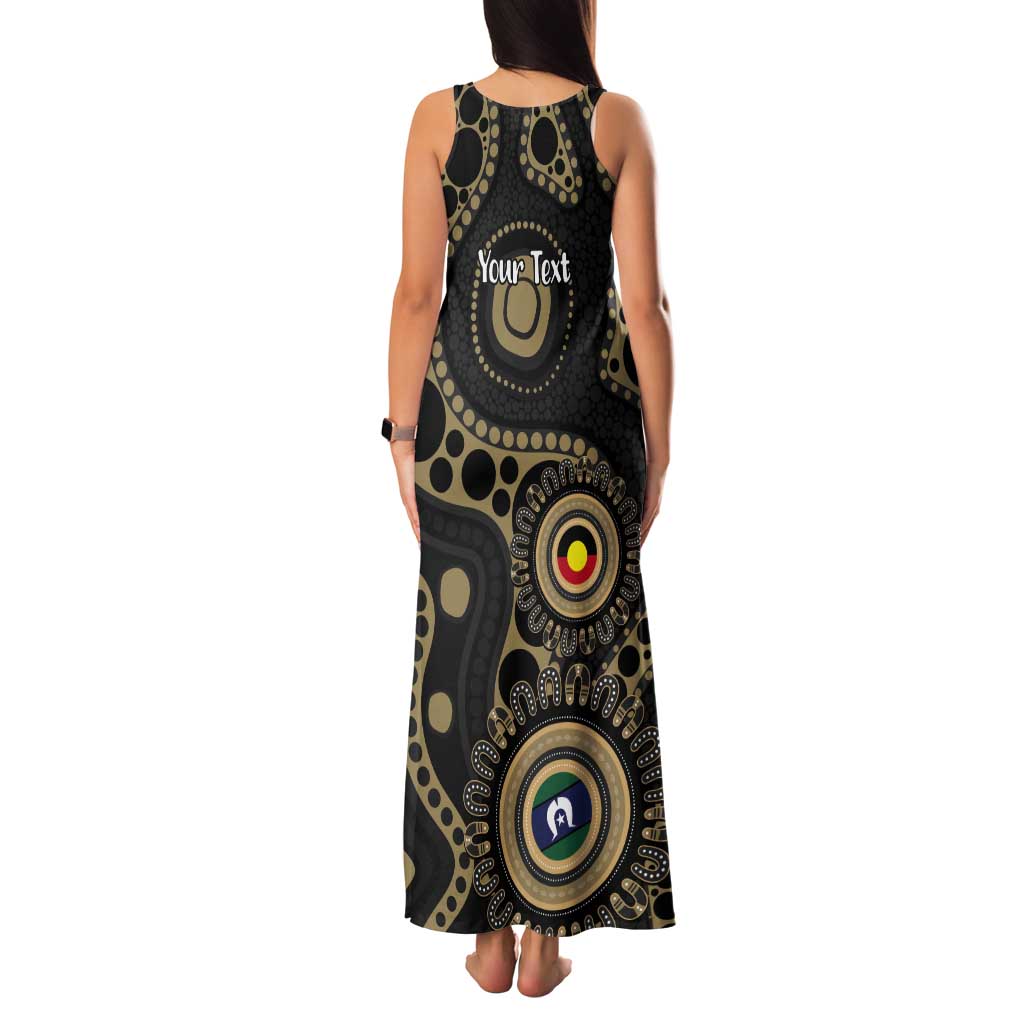 Collingwood NAIDOC Week 2026 Personalised Tank Maxi Dress 50 Years of Deadly Aboriginal Art