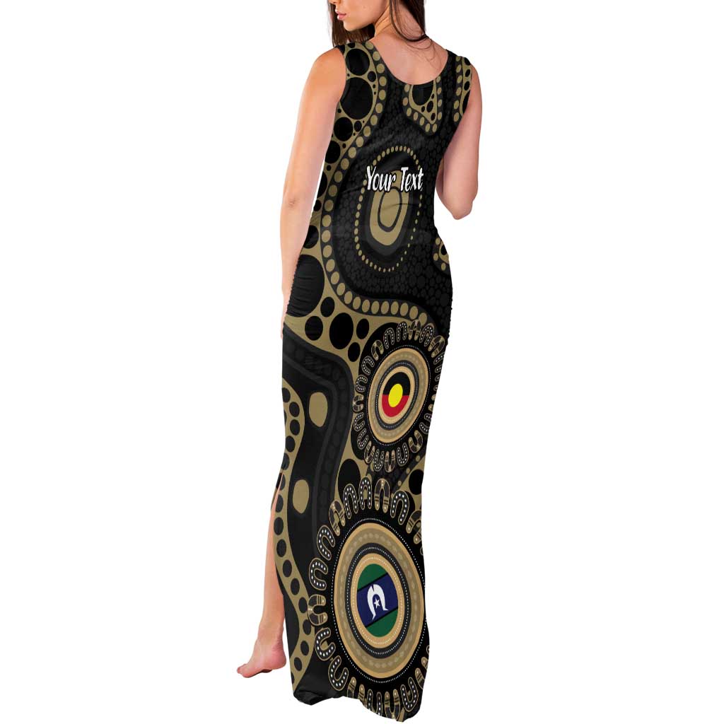 Collingwood NAIDOC Week 2026 Personalised Tank Maxi Dress 50 Years of Deadly Aboriginal Art