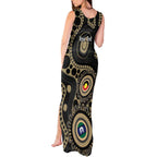 Collingwood NAIDOC Week 2026 Personalised Tank Maxi Dress 50 Years of Deadly Aboriginal Art