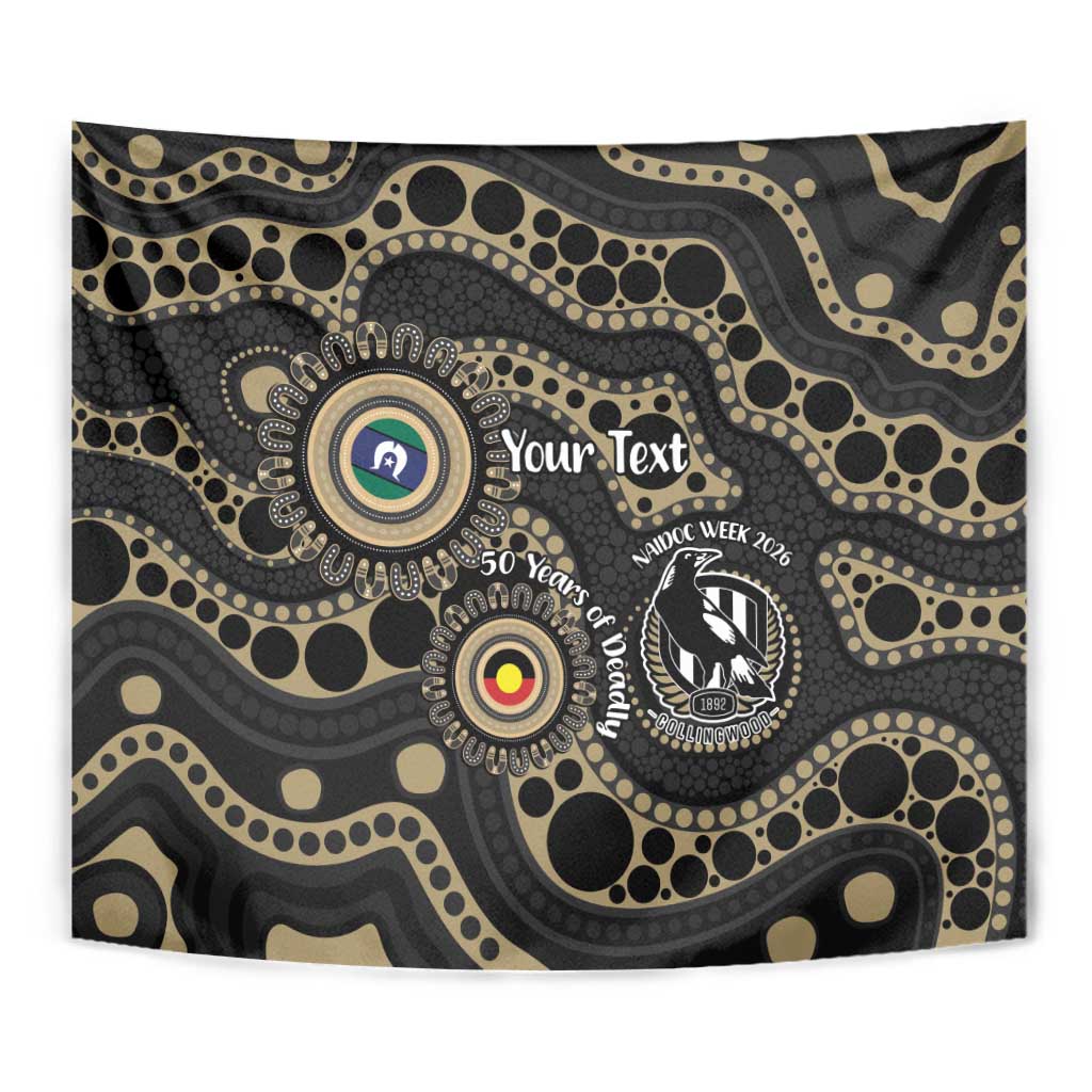 Collingwood NAIDOC Week 2026 Personalised Tapestry 50 Years of Deadly Aboriginal Art