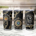 Collingwood NAIDOC Week 2026 Personalised Tumbler Cup 50 Years of Deadly Aboriginal Art