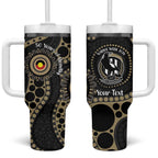 Collingwood NAIDOC Week 2026 Personalised Tumbler With Handle 50 Years of Deadly Aboriginal Art