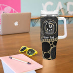 Collingwood NAIDOC Week 2026 Personalised Tumbler With Handle 50 Years of Deadly Aboriginal Art