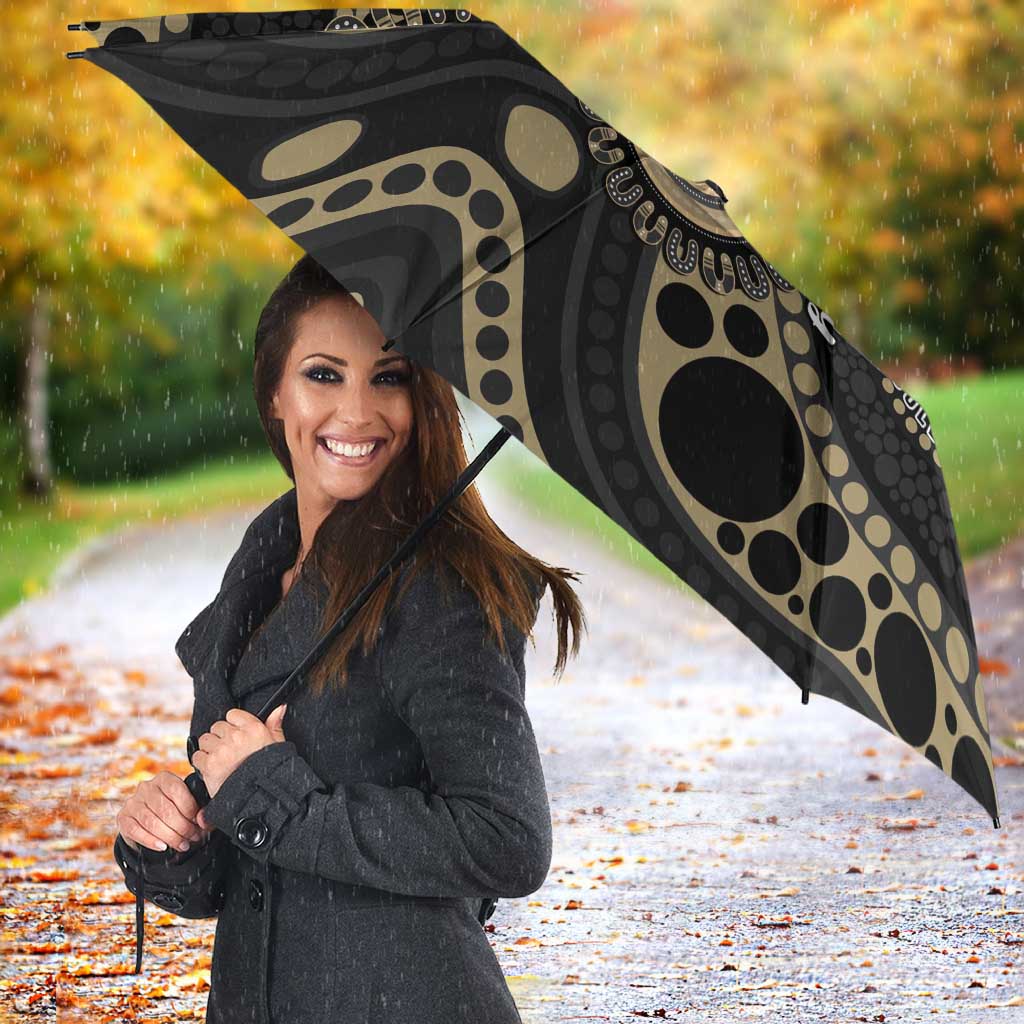 Collingwood NAIDOC Week 2026 Personalised Umbrella 50 Years of Deadly Aboriginal Art