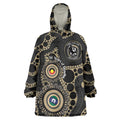 Collingwood NAIDOC Week 2026 Personalised Wearable Blanket Hoodie 50 Years of Deadly Aboriginal Art