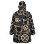 Collingwood NAIDOC Week 2026 Personalised Wearable Blanket Hoodie 50 Years of Deadly Aboriginal Art