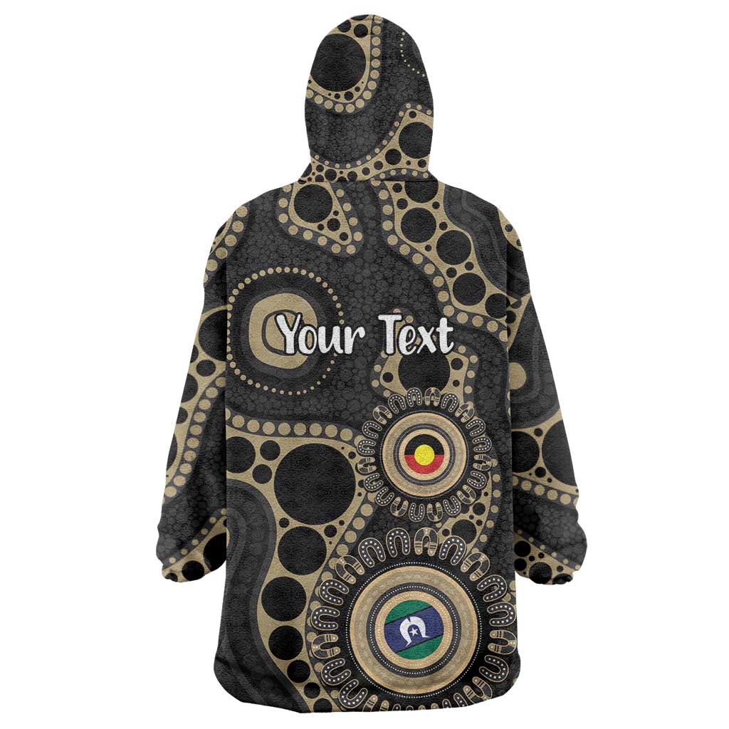 Collingwood NAIDOC Week 2026 Personalised Wearable Blanket Hoodie 50 Years of Deadly Aboriginal Art