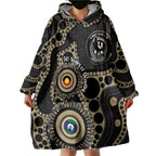 Collingwood NAIDOC Week 2026 Personalised Wearable Blanket Hoodie 50 Years of Deadly Aboriginal Art