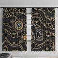 Collingwood NAIDOC Week 2026 Personalised Window Curtain 50 Years of Deadly Aboriginal Art