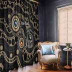 Collingwood NAIDOC Week 2026 Personalised Window Curtain 50 Years of Deadly Aboriginal Art