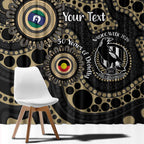 Collingwood NAIDOC Week 2026 Personalised Window Curtain 50 Years of Deadly Aboriginal Art