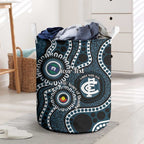 Carlton NAIDOC Week 2026 Personalised Laundry Basket 50 Years of Deadly Aboriginal Art
