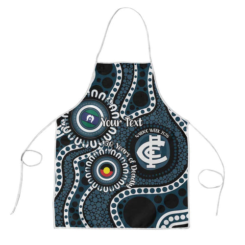 Carlton NAIDOC Week 2026 Personalised Apron 50 Years of Deadly Aboriginal Art
