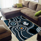 Carlton NAIDOC Week 2026 Personalised Area Rug 50 Years of Deadly Aboriginal Art