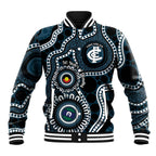 Carlton NAIDOC Week 2026 Personalised Baseball Jacket 50 Years of Deadly Aboriginal Art