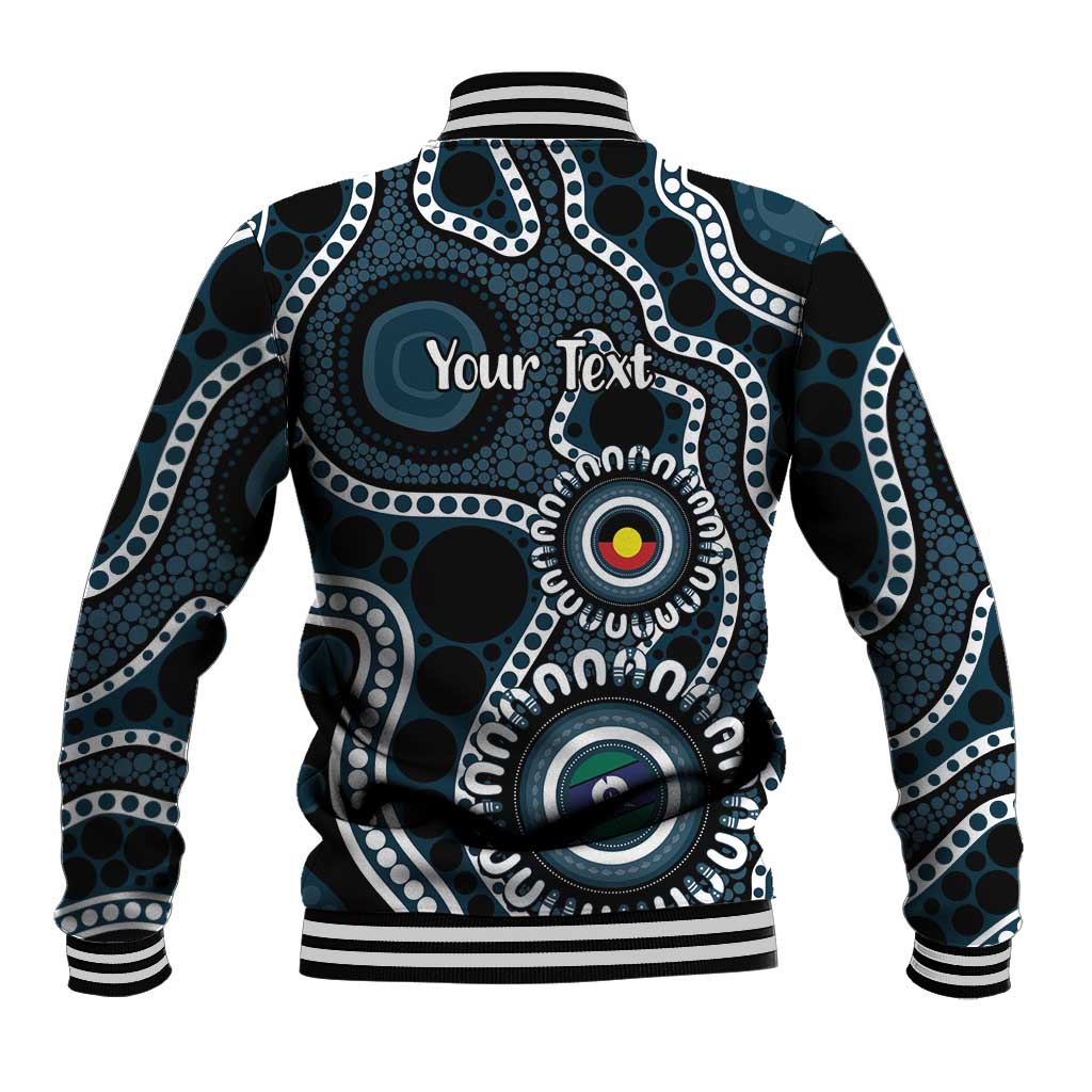 Carlton NAIDOC Week 2026 Personalised Baseball Jacket 50 Years of Deadly Aboriginal Art
