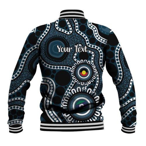 Carlton NAIDOC Week 2026 Personalised Baseball Jacket 50 Years of Deadly Aboriginal Art