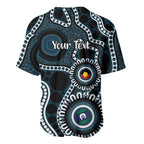 Carlton NAIDOC Week 2026 Personalised Baseball Jersey 50 Years of Deadly Aboriginal Art