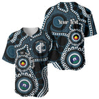 Carlton NAIDOC Week 2026 Personalised Baseball Jersey 50 Years of Deadly Aboriginal Art