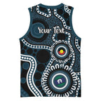 Carlton NAIDOC Week 2026 Personalised Basketball Jersey 50 Years of Deadly Aboriginal Art