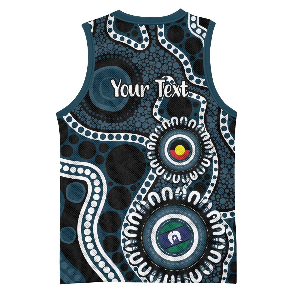 Carlton NAIDOC Week 2026 Personalised Basketball Jersey 50 Years of Deadly Aboriginal Art