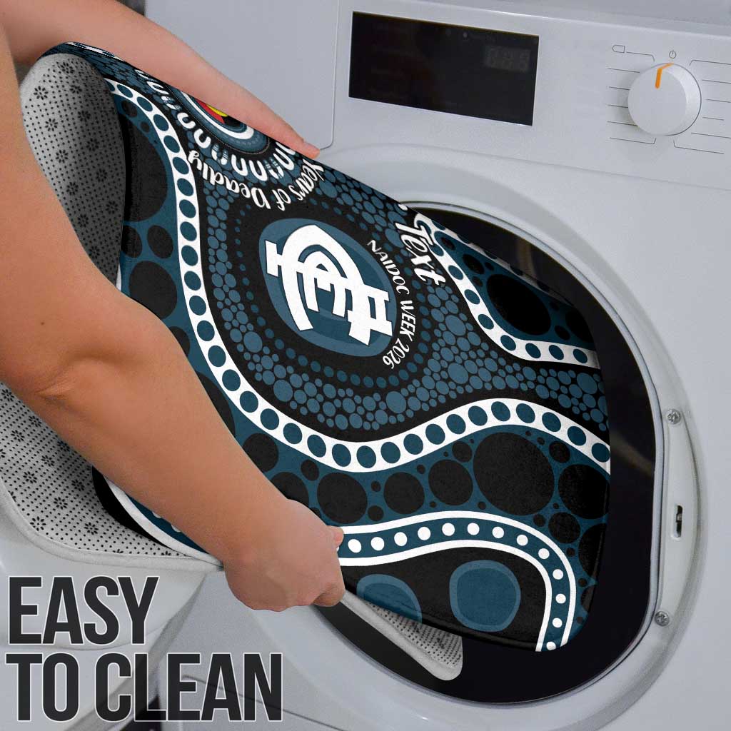 Carlton NAIDOC Week 2026 Personalised Bathroom Set 50 Years of Deadly Aboriginal Art
