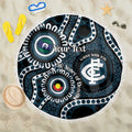 Carlton NAIDOC Week 2026 Personalised Beach Blanket 50 Years of Deadly Aboriginal Art