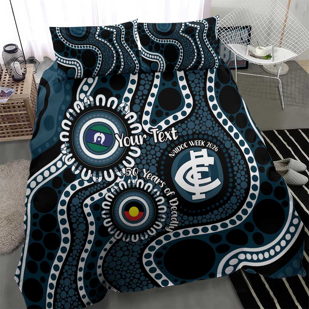 Carlton NAIDOC Week 2026 Personalised Bedding Set 50 Years of Deadly Aboriginal Art