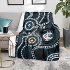 Carlton NAIDOC Week 2026 Personalised Blanket 50 Years of Deadly Aboriginal Art