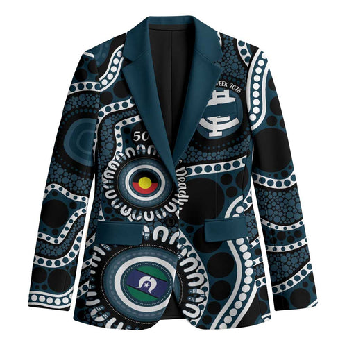 Carlton NAIDOC Week 2026 Personalised Blazer 50 Years of Deadly Aboriginal Art
