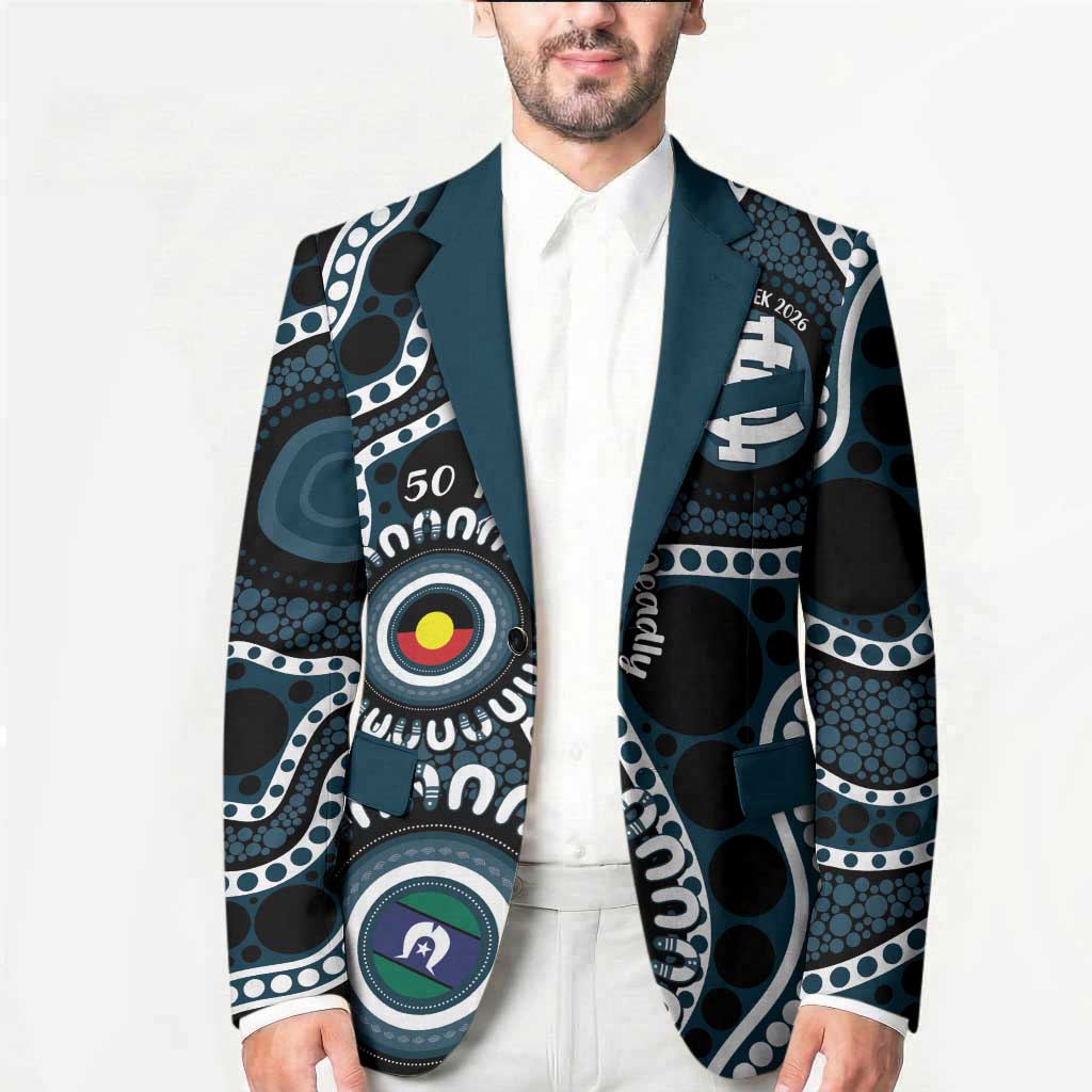 Carlton NAIDOC Week 2026 Personalised Blazer 50 Years of Deadly Aboriginal Art