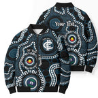Carlton NAIDOC Week 2026 Personalised Bomber Puffer Jacket 50 Years of Deadly Aboriginal Art