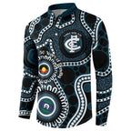Carlton NAIDOC Week 2026 Personalised Button Sweatshirt 50 Years of Deadly Aboriginal Art