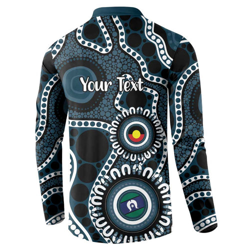 Carlton NAIDOC Week 2026 Personalised Button Sweatshirt 50 Years of Deadly Aboriginal Art