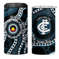 Carlton NAIDOC Week 2026 Personalised 4 in 1 Can Cooler Tumbler 50 Years of Deadly Aboriginal Art