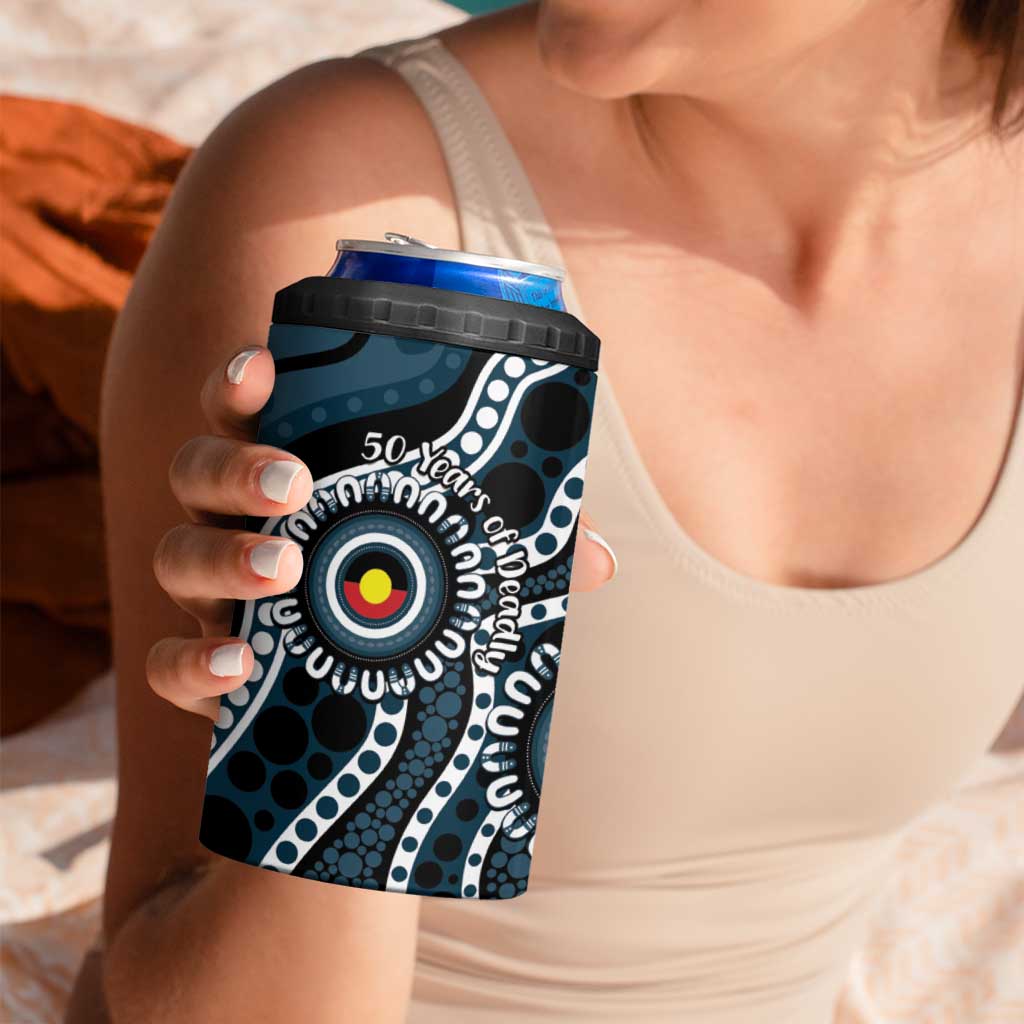 Carlton NAIDOC Week 2026 Personalised 4 in 1 Can Cooler Tumbler 50 Years of Deadly Aboriginal Art