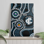Carlton NAIDOC Week 2026 Personalised Canvas Wall Art 50 Years of Deadly Aboriginal Art