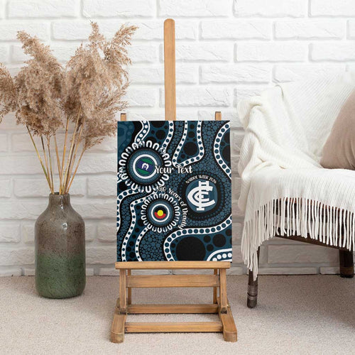 Carlton NAIDOC Week 2026 Personalised Canvas Wall Art 50 Years of Deadly Aboriginal Art