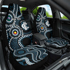 Carlton NAIDOC Week 2026 Personalised Car Seat Cover 50 Years of Deadly Aboriginal Art