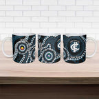 Carlton NAIDOC Week 2026 Personalised Ceramic Mug 50 Years of Deadly Aboriginal Art