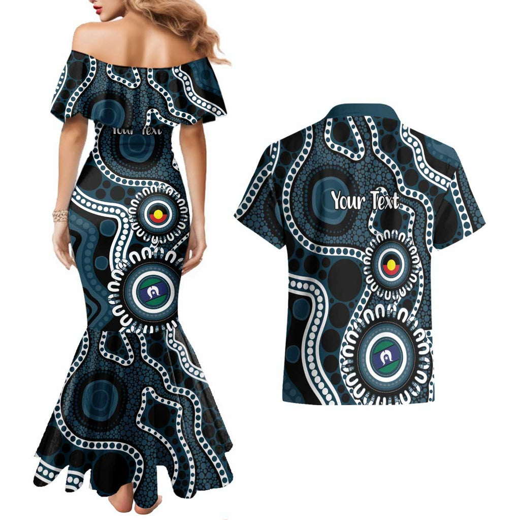 Carlton NAIDOC Week 2026 Personalised Couples Matching Mermaid Dress and Hawaiian Shirt 50 Years of Deadly Aboriginal Art