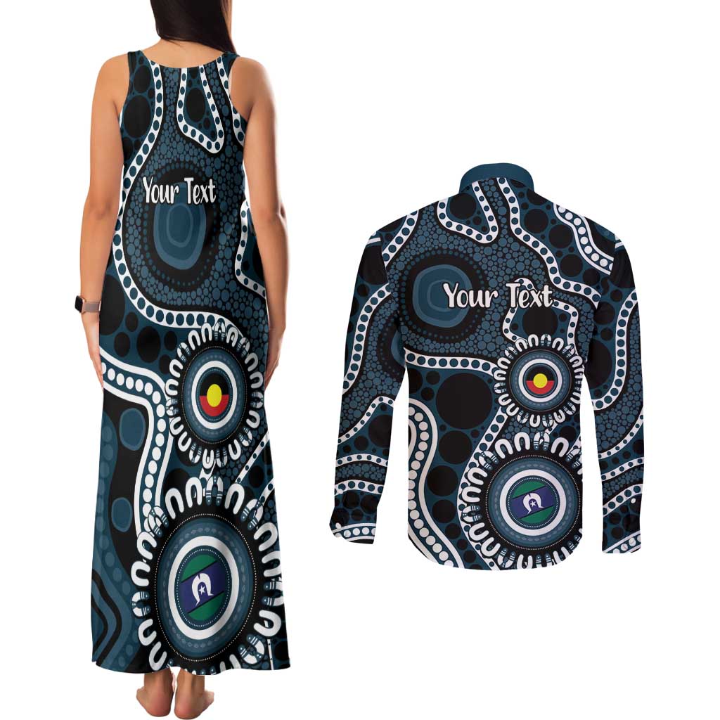 Carlton NAIDOC Week 2026 Personalised Couples Matching Tank Maxi Dress and Long Sleeve Button Shirt 50 Years of Deadly Aboriginal Art