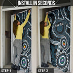 Carlton NAIDOC Week 2026 Personalised Door Cover 50 Years of Deadly Aboriginal Art