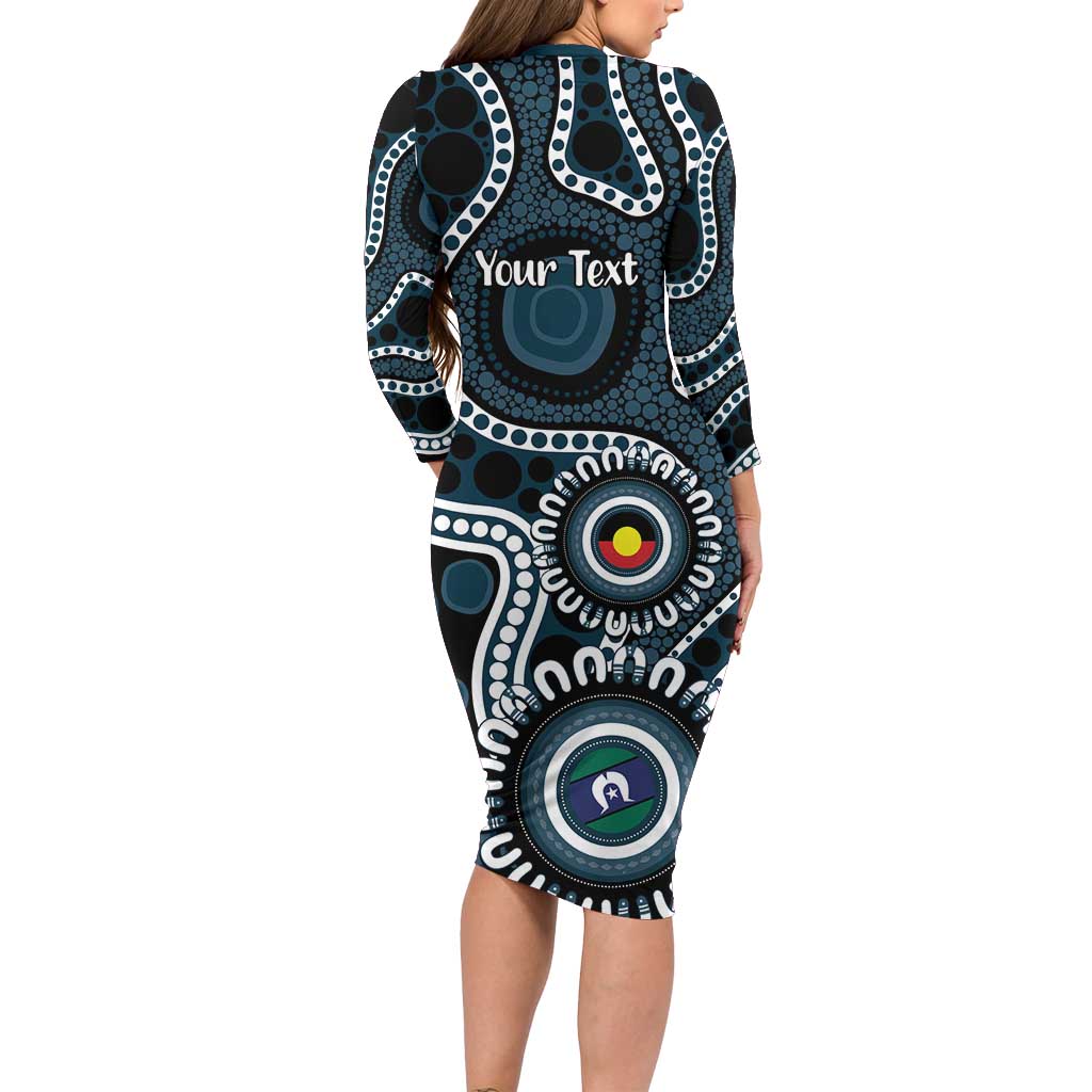 Carlton NAIDOC Week 2026 Personalised Family Matching Long Sleeve Bodycon Dress and Hawaiian Shirt 50 Years of Deadly Aboriginal Art