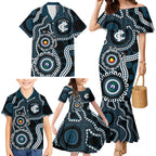 Carlton NAIDOC Week 2026 Personalised Family Matching Mermaid Dress and Hawaiian Shirt 50 Years of Deadly Aboriginal Art