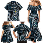 Carlton NAIDOC Week 2026 Personalised Family Matching Mermaid Dress and Hawaiian Shirt 50 Years of Deadly Aboriginal Art