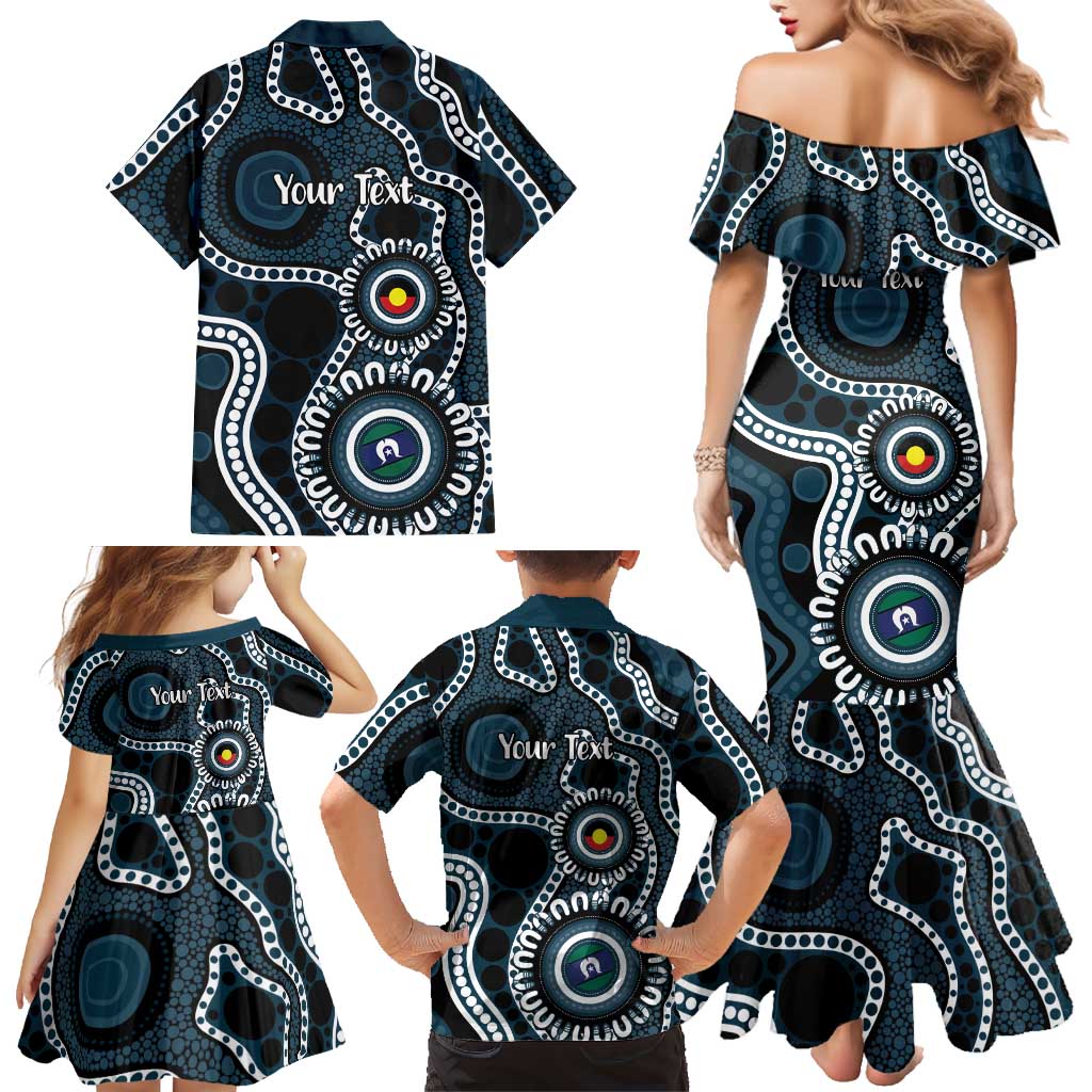 Carlton NAIDOC Week 2026 Personalised Family Matching Mermaid Dress and Hawaiian Shirt 50 Years of Deadly Aboriginal Art