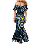 Carlton NAIDOC Week 2026 Personalised Family Matching Mermaid Dress and Hawaiian Shirt 50 Years of Deadly Aboriginal Art