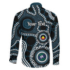 Carlton NAIDOC Week 2026 Personalised Family Matching Off Shoulder Maxi Dress and Hawaiian Shirt 50 Years of Deadly Aboriginal Art
